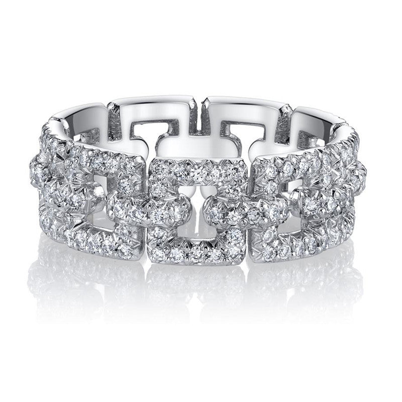 Full Diamond And Micro Inlaid Zircon Ring - Bellarte Enchanté Full Diamond And Micro Inlaid Zircon Ring